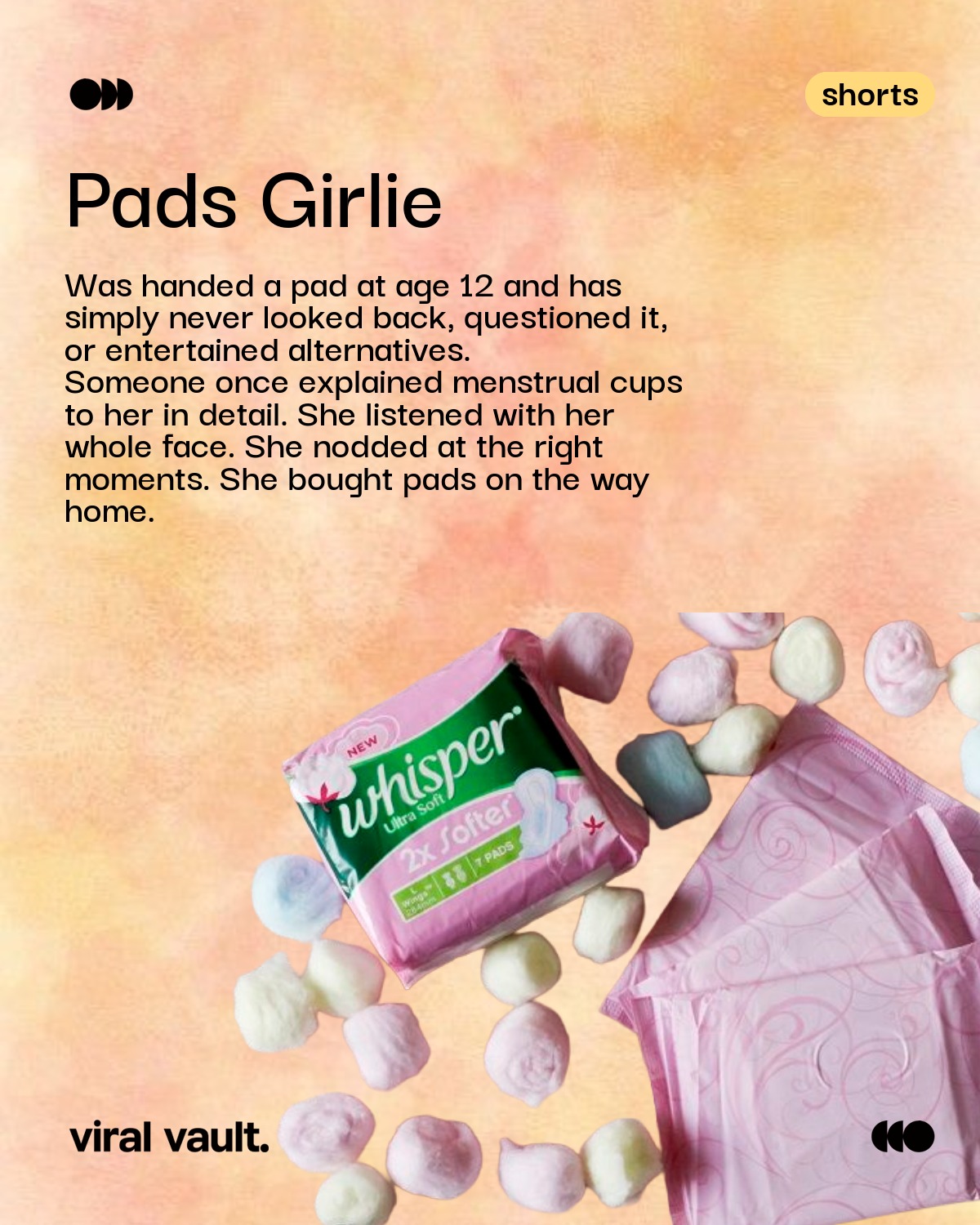 Pad girlie, tampon queen, menstrual cup convert, or disc evangelist - each one is a whole personality and we mapped them all. No judgement.
Because however you show up for your body every month - you're doing great, babe.
Happy Menstrual Hygiene Day!
#MenstrualHygieneDay #PeriodPersonality #BloodySameGirl #PeriodsAreNormal #viralvaultindia