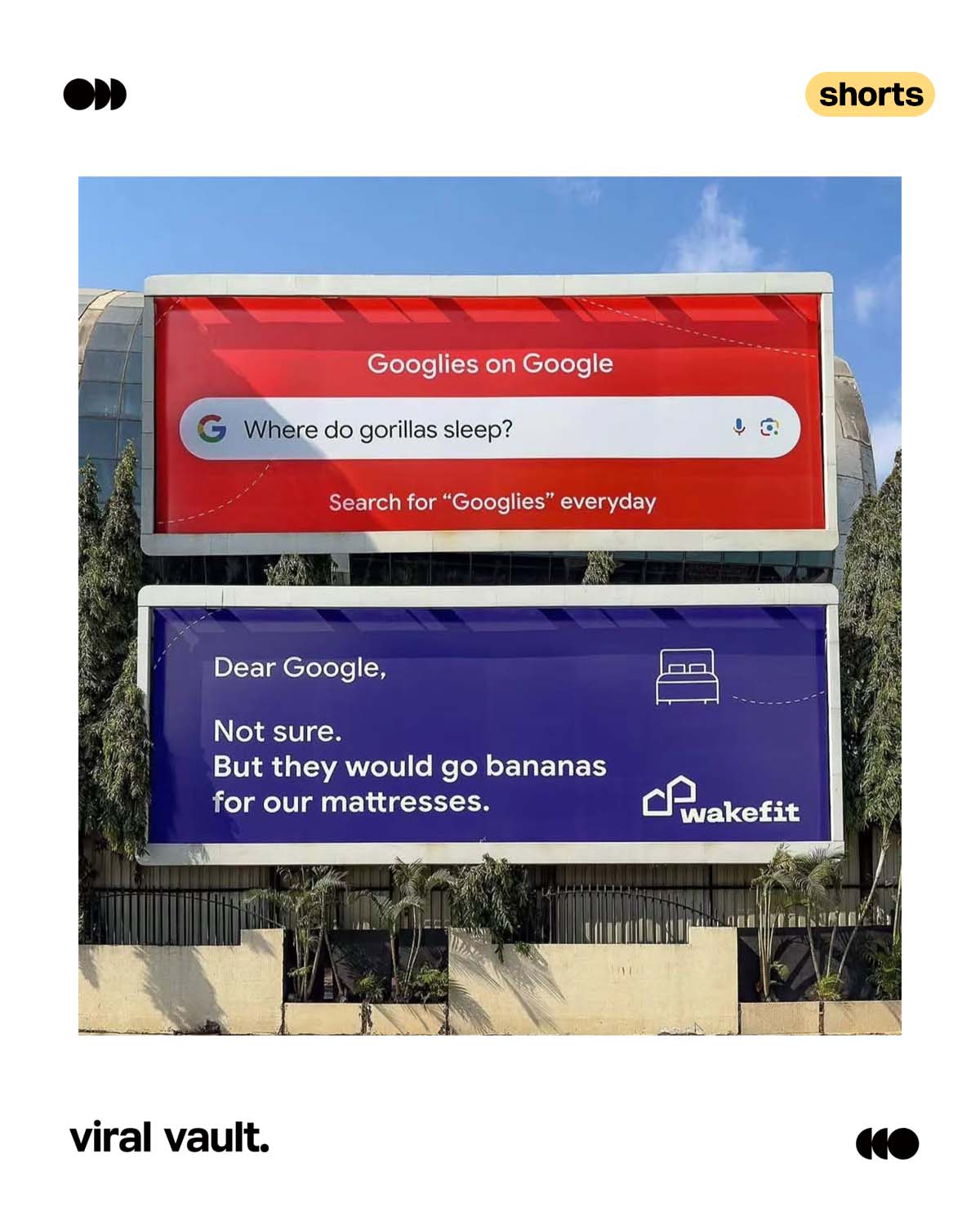 When billboards start talking like the internet, you know the campaign has nailed it.
Google’s #Googlies turned everyday search queries into witty, brand-to-brand banter that people couldn’t help but stop, read, and share. From streets to social feeds, it proved that the best advertising doesn’t interrupt conversations-it becomes one.
Smart. Relatable. Instantly viral.
#Google #Googlies #MarketingCampaign #ViralVaultIndia