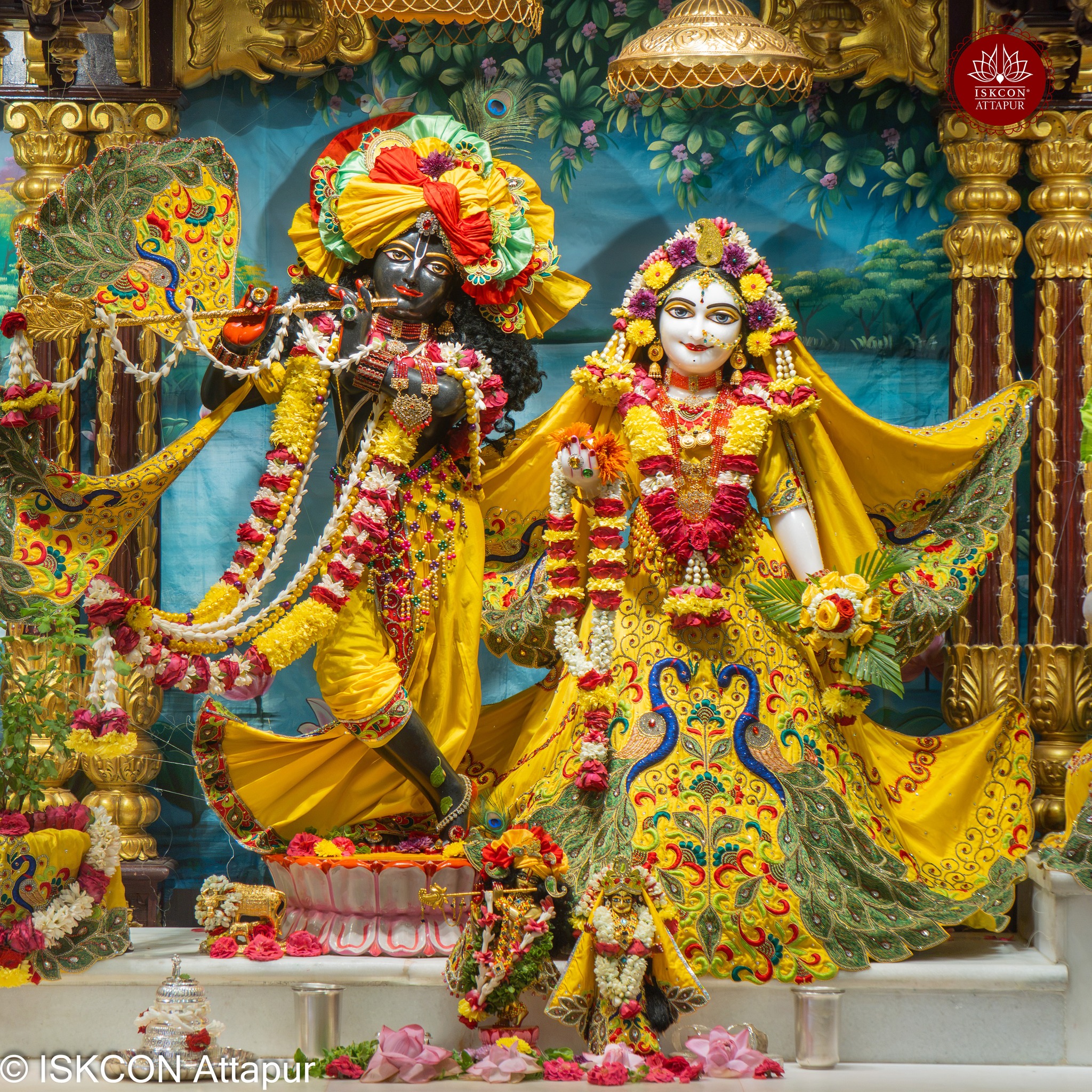 ISKCON Attapur Instagram post