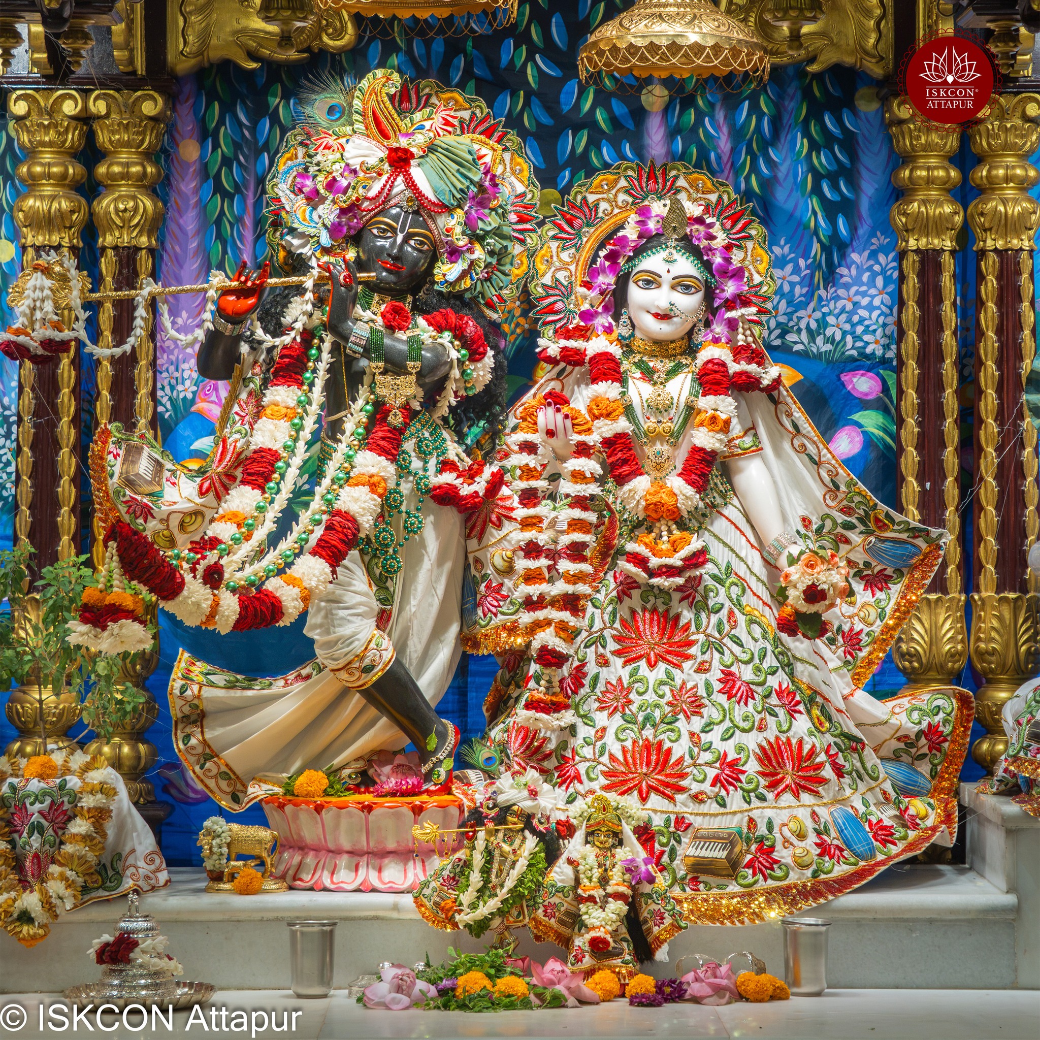 ISKCON Attapur Instagram post