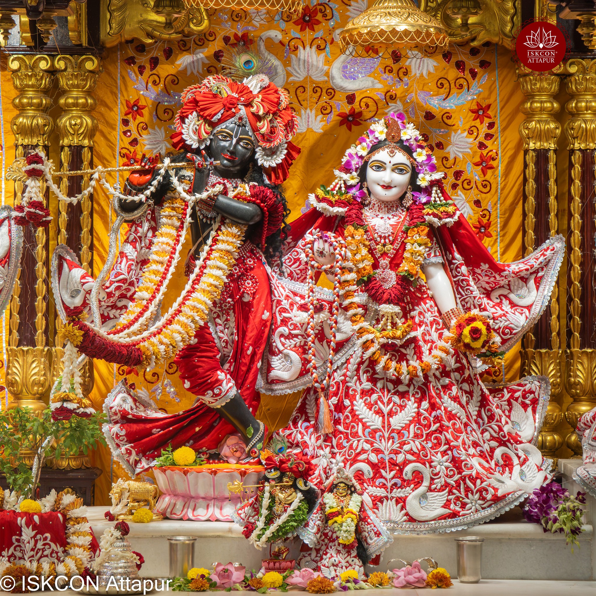 ISKCON Attapur Instagram post