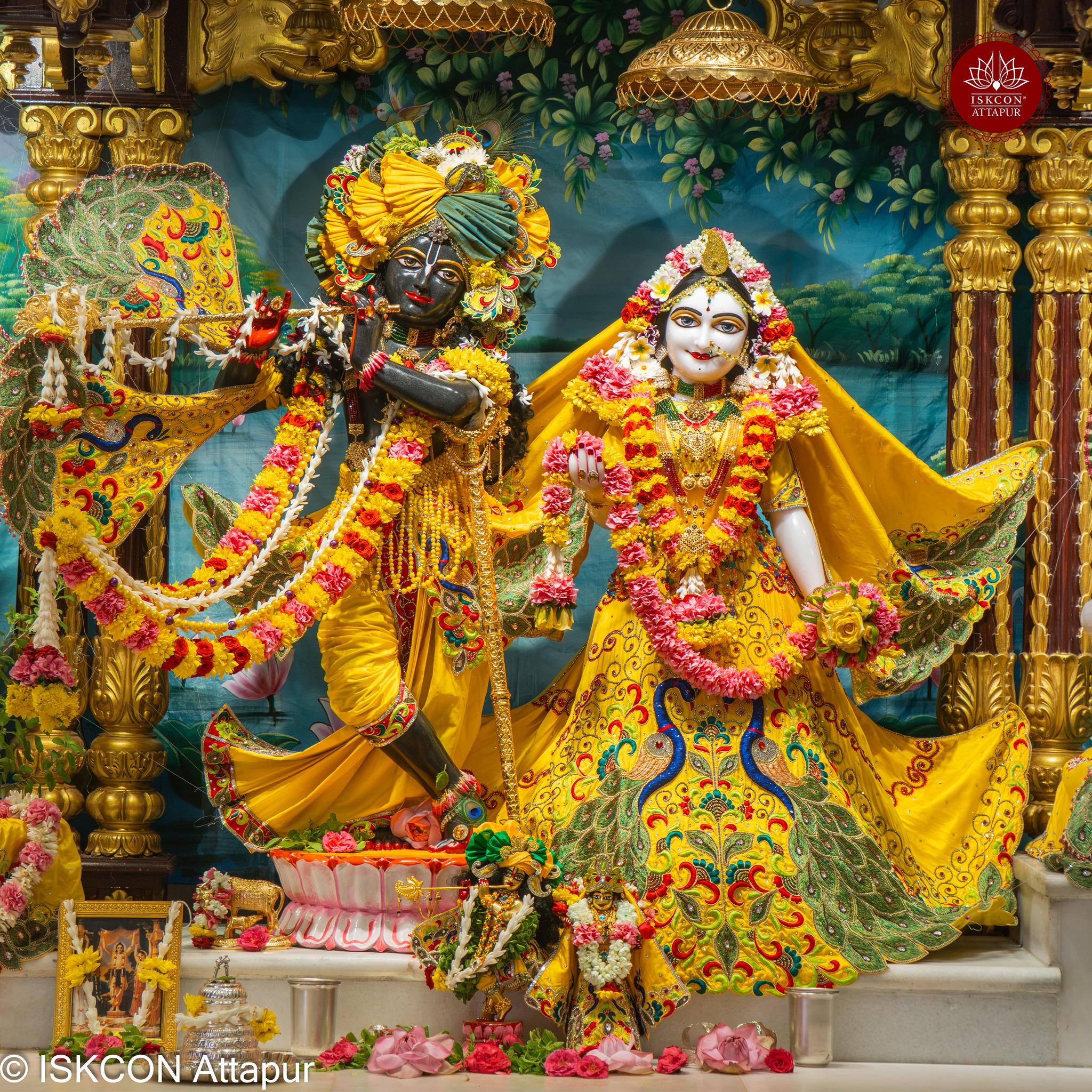 ISKCON Attapur Instagram post