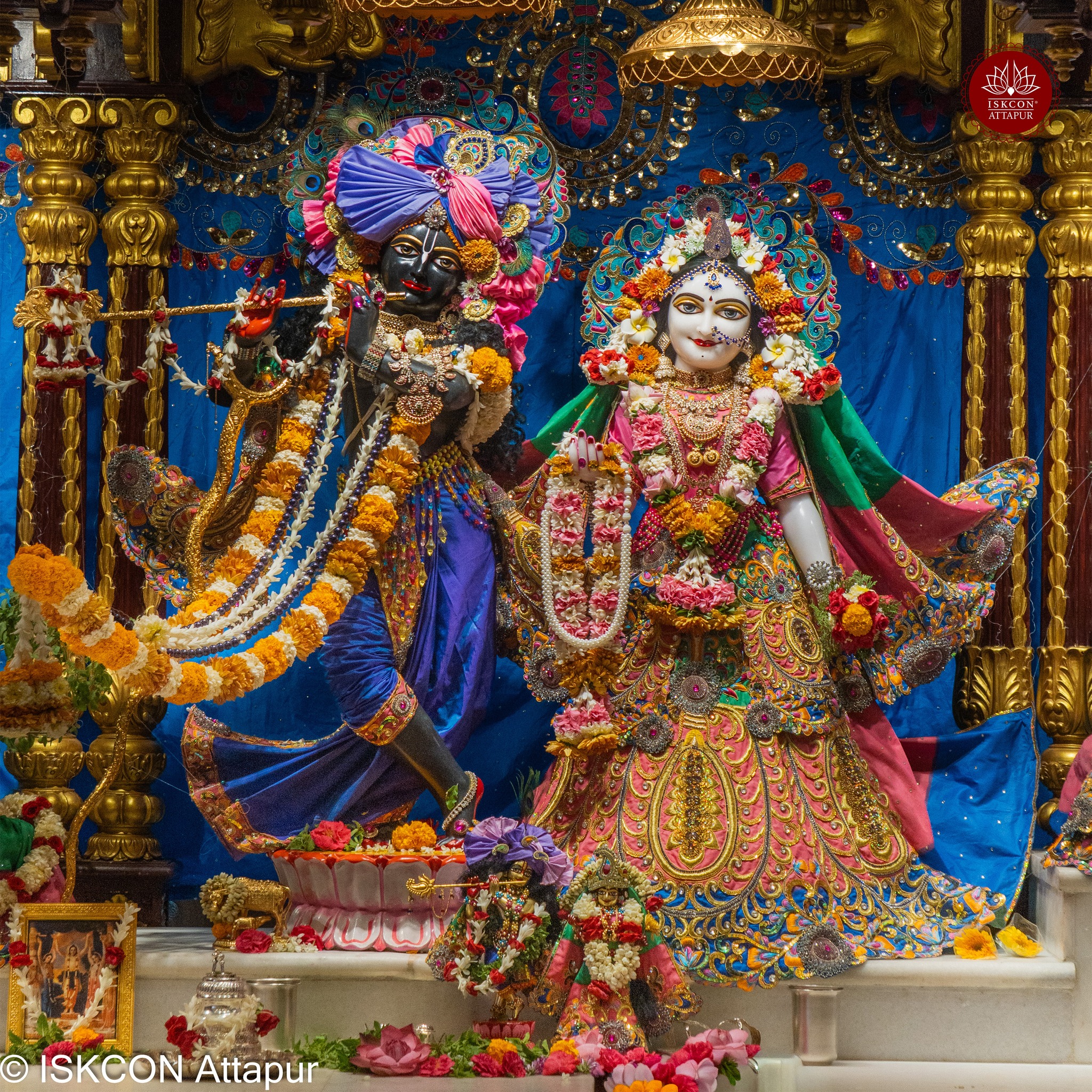 ISKCON Attapur Instagram post