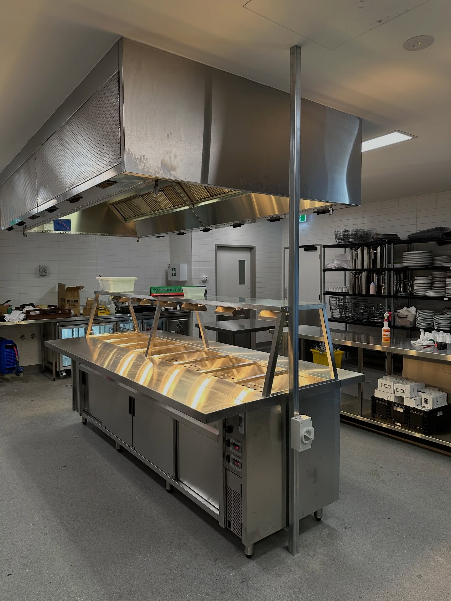 Commercial Bain-Marie install ⚡️