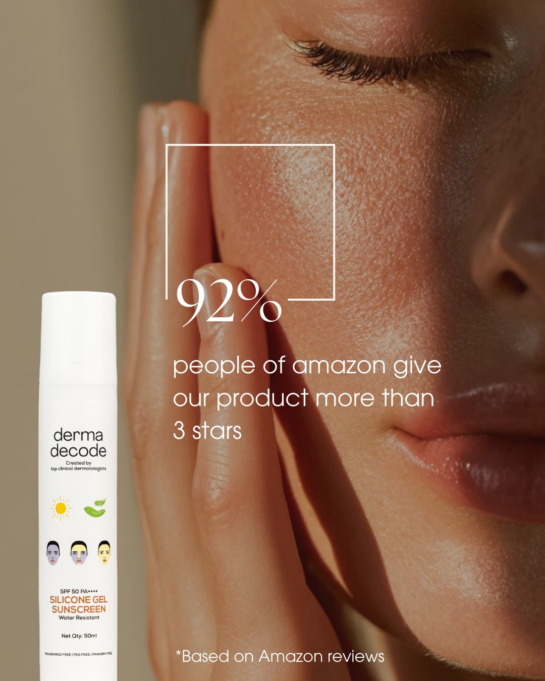 Hands on bed sheets.