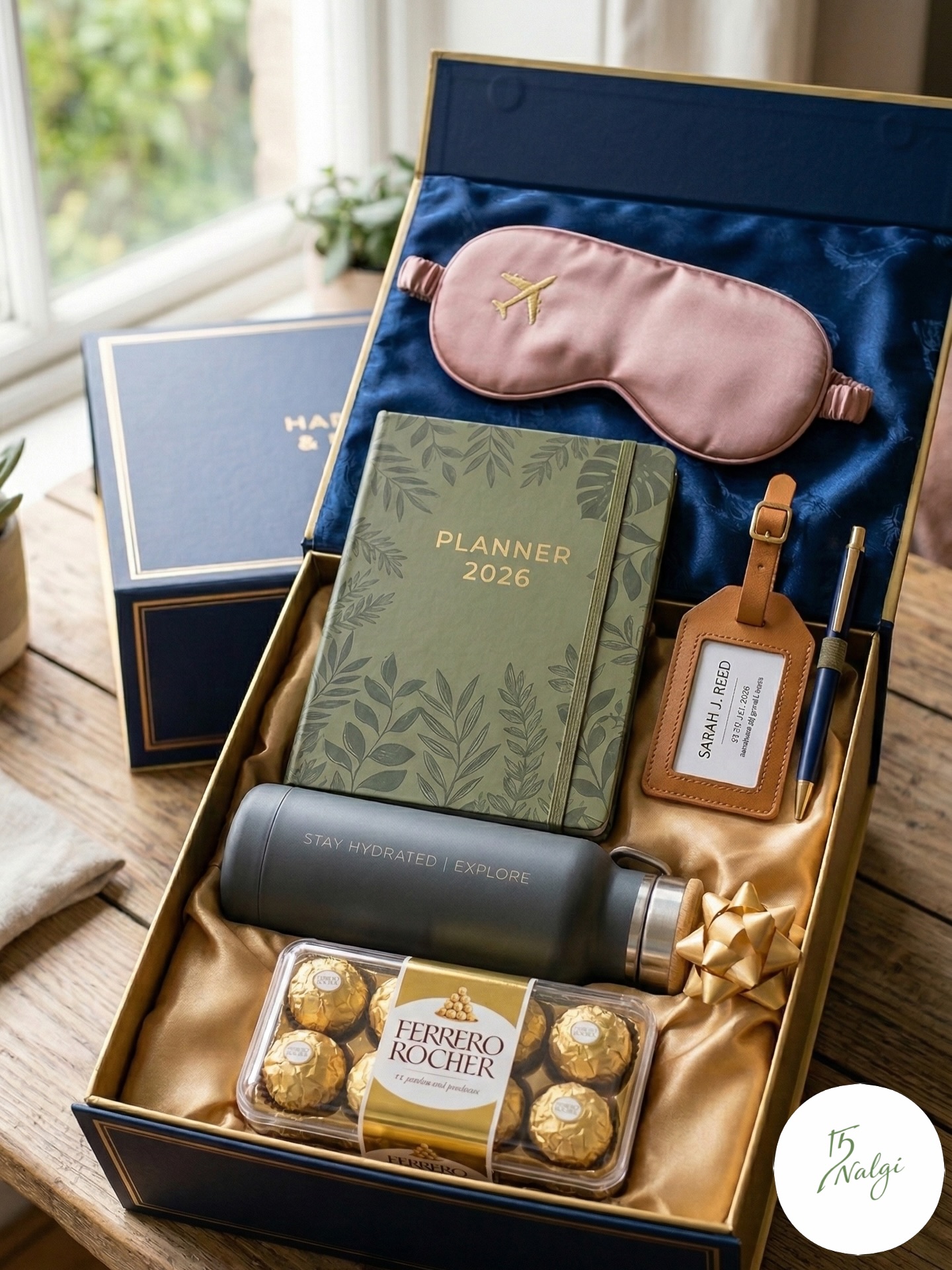 Corporate gifting by Nalgi ! We understand the 2026 style of gifting ! Our boxes are thoughtful , curated to match your office culture and the need of the hour .
Get in touch with us for all your gifting needs .
#corporategifts #corporategiftingbangalore #giftingbangalore #weddinggiftsbanglore #sustainablegifts