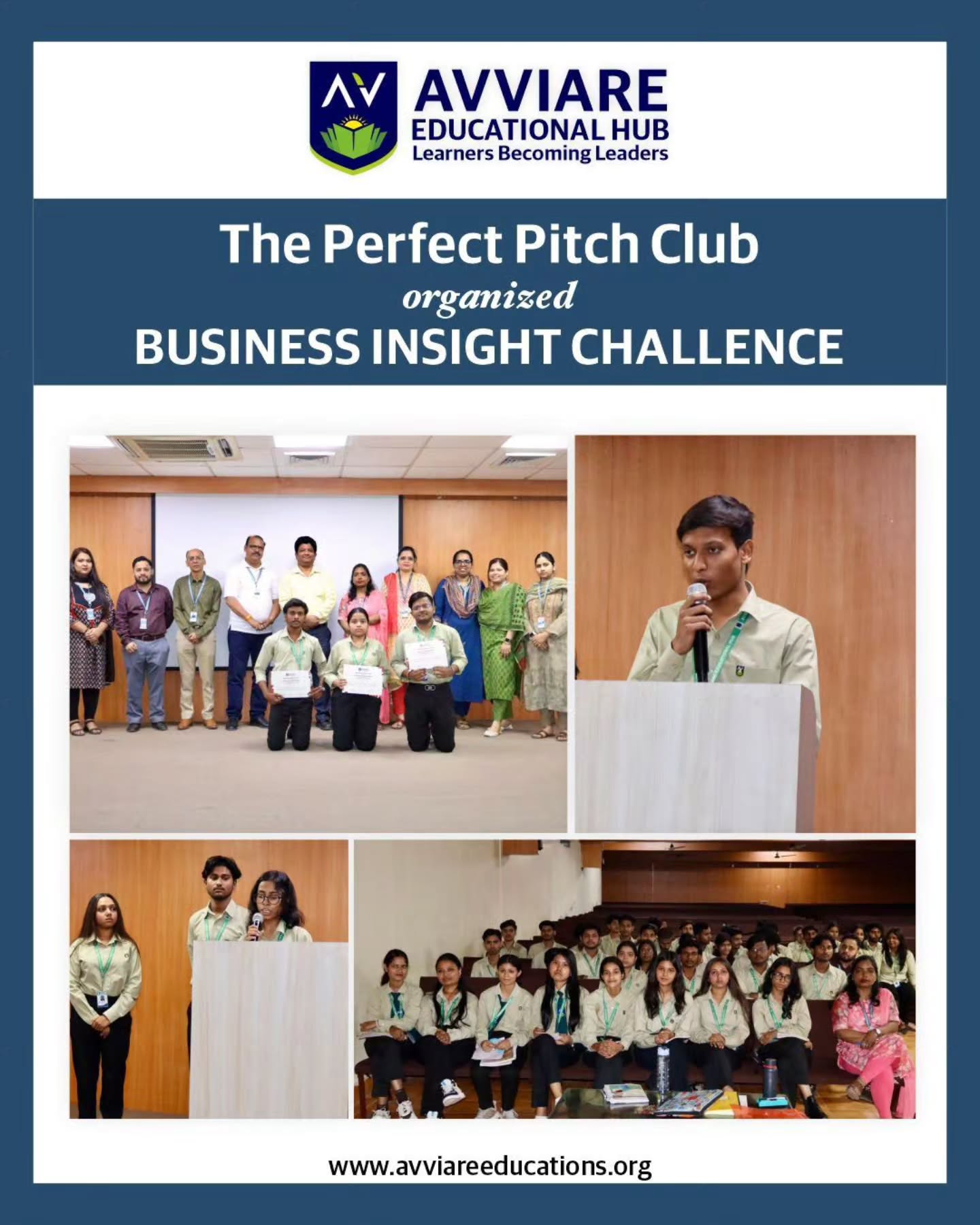 Avviare Educational Hub successfully hosted an exciting Case Study Competition, designed to sharpen students’ analytical thinking, problem-solving, and presentation skills.💼 Competition Structure:
🔹 Round 1 – Case Analysis: Teams analyzed real-world business cases across Marketing, HR & Management within 60 minutes
🔹 Round 2 – Presentation: Teams presented their solutions followed by an engaging Q&A with judges🏆 Participants were evaluated on:
✔️ Problem Identification
✔️ Analytical Approach
✔️ Creativity & Practical Implementation
✔️ Presentation Skills & Team Coordination🥇🥈🥉 Top performers were awarded Winner, Runner-up & Second Runner-up titles, along with E-certificates for all participants.🌟 The event turned learning into action—boosting critical thinking, teamwork, and communication skills while giving students a real taste of the corporate decision-making environment.#Avviare #PitchPerfectClub #CaseStudyCompetition #ManagementSkills #FutureLeaders