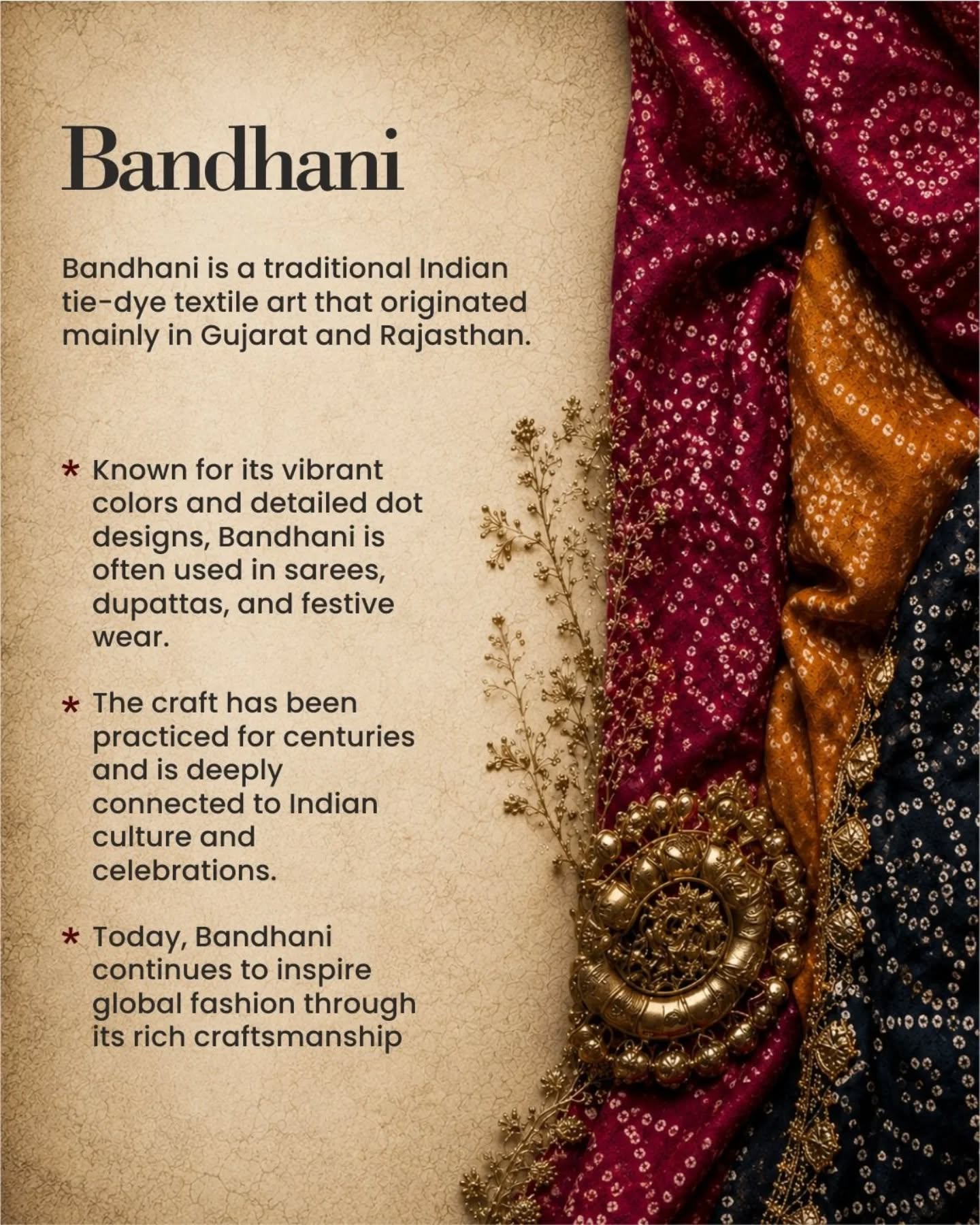 Crafted with heritage, styled for the world.
From timeless textiles to iconic craftsmanship, India’s artistry continues to inspire global fashion.
Every motif tells a story. Every thread carries tradition.
#NIFGlobal #CraftedInIndia #IndianCraftsmanship