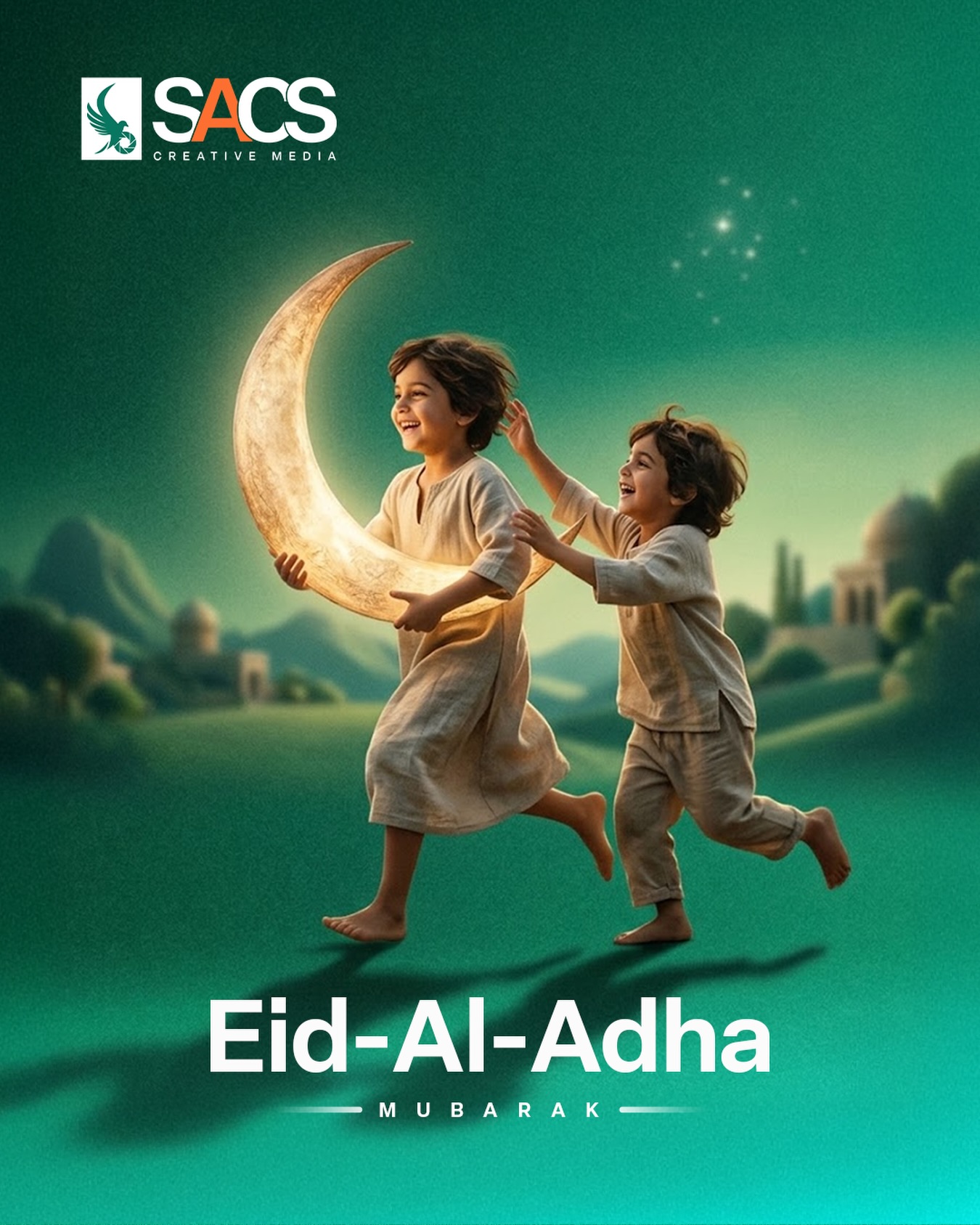 Smiling peacefully is the biggest happiness, Eid A…
