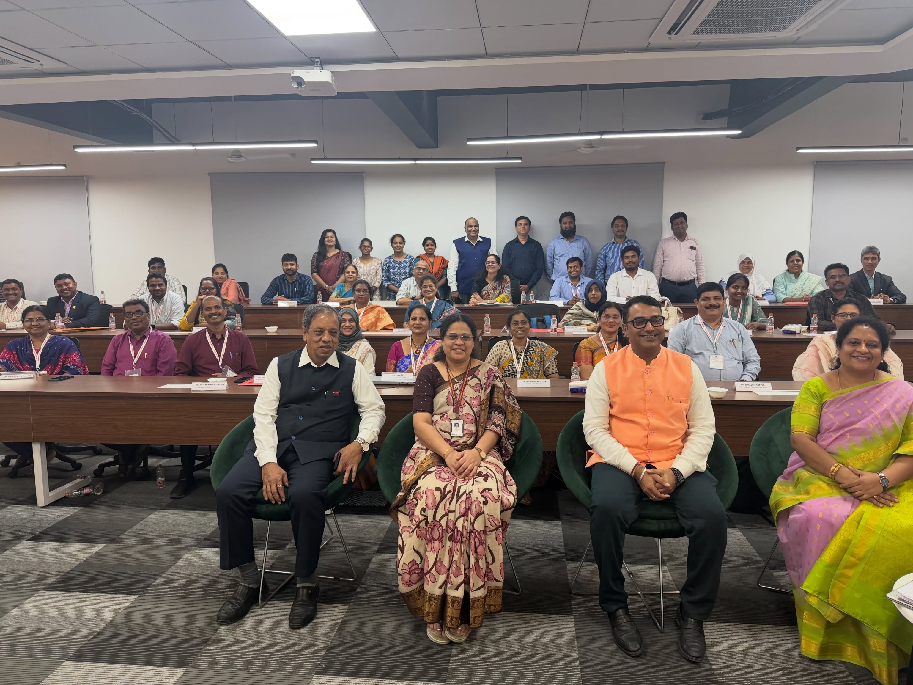 Ashoka School of Business extends its sincere gratitude to all the esteemed Principals, Directors, Deans, Faculty Members, and academic professionals who graced our Faculty Development Program (FDP) with their presence and made it a grand success.
We express our special thanks to our distinguished Guest Speaker, Dr. Hima Bindu Valiveti, Dean – Faculty Development Programs, GRIET, and Speaker, Prof. Devi Prasad Uppala, HoD – Finance & Program Chair (PGDM: Securities Market), for delivering insightful and engaging sessions.
The thought-provoking discussion on “Blending AI-Powered Pedagogy with Academic Citizenship and Professional Responsibility” inspired meaningful conversations on integrating artificial intelligence into teaching while upholding ethical values, academic integrity, and professional responsibility in higher education.
Your valuable participation, insightful interactions, and unwavering support made this FDP a truly enriching learning experience. We look forward to many more collaborative initiatives that continue to foster innovation and excellence in education.
Thank you for being a part of this memorable journey.
#ashokaschoolofbusiness #ASB #facultydevelopmentprogram #FDP #AIinEducation AcademicCitizenshipProfessionalResponsibility FacultyDevelopment HigherEducation InnovationInTeaching LearningTogether