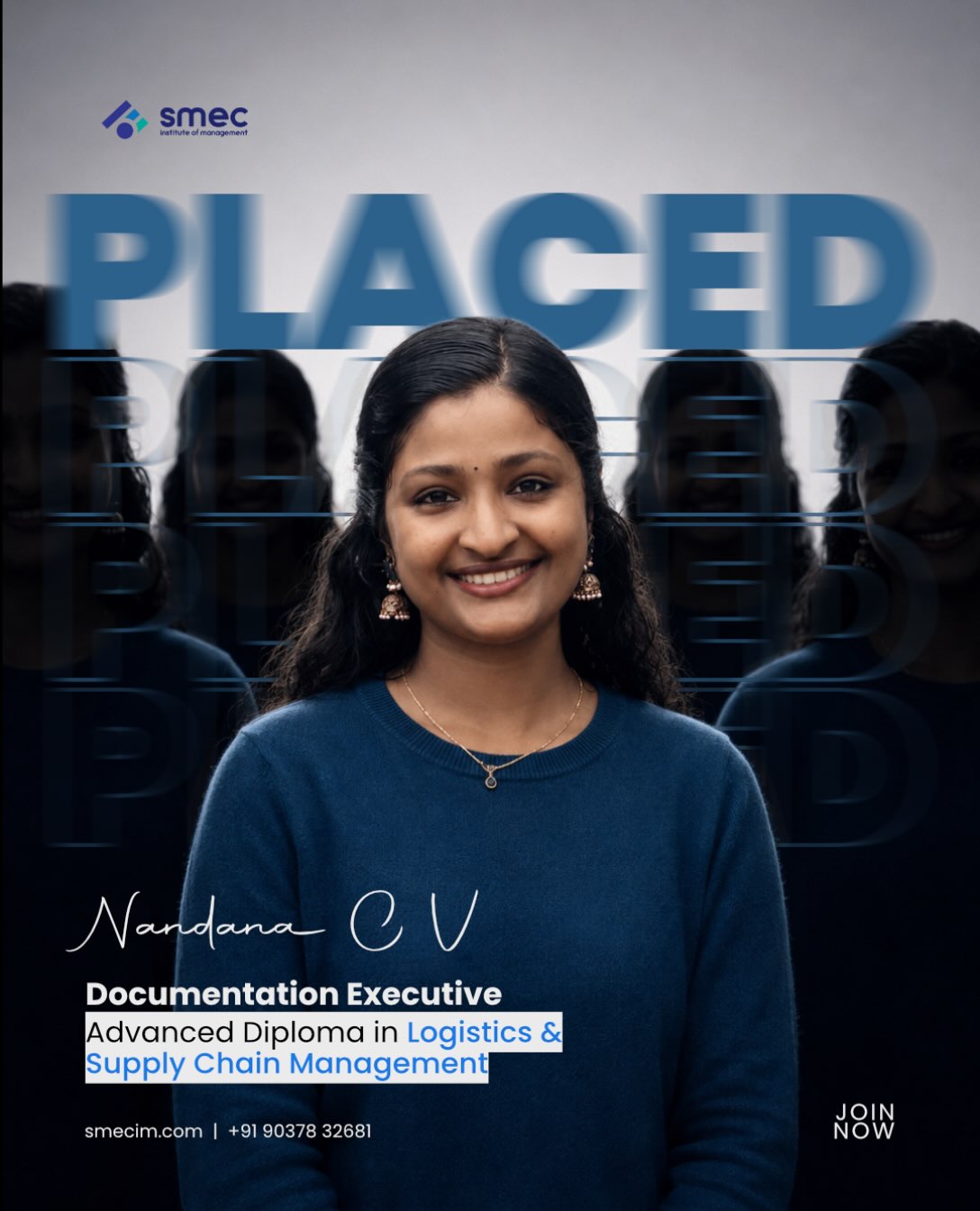 A huge congratulations to Nandana C V on successfully securing her position as a Documentation Executive!
Nandana comp